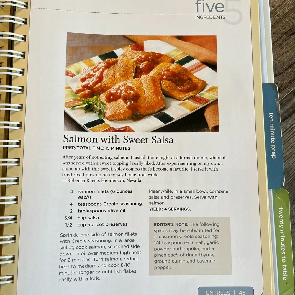 Taste of home 5 10 20 cookbook